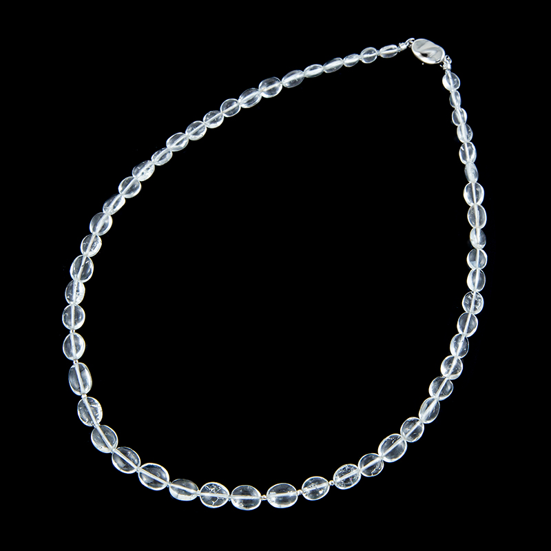 SV/K18WG ハイアライトオパール ネックレス OP 約55.00ct