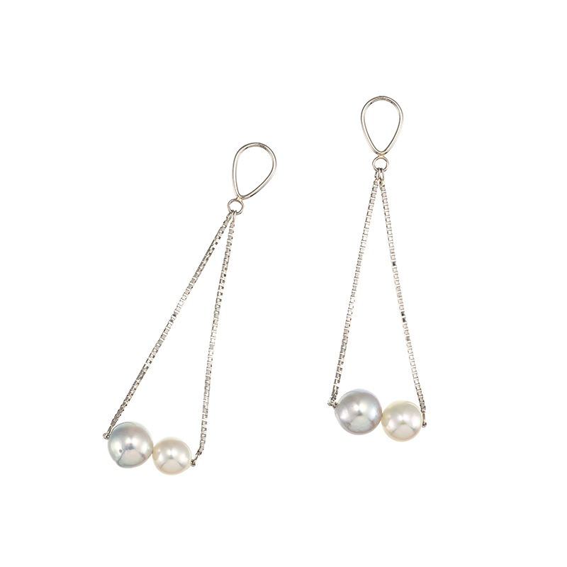 PT850アコヤ真珠 チャーム クロシェット Reinerose Keiko P約5.0-5.5mm