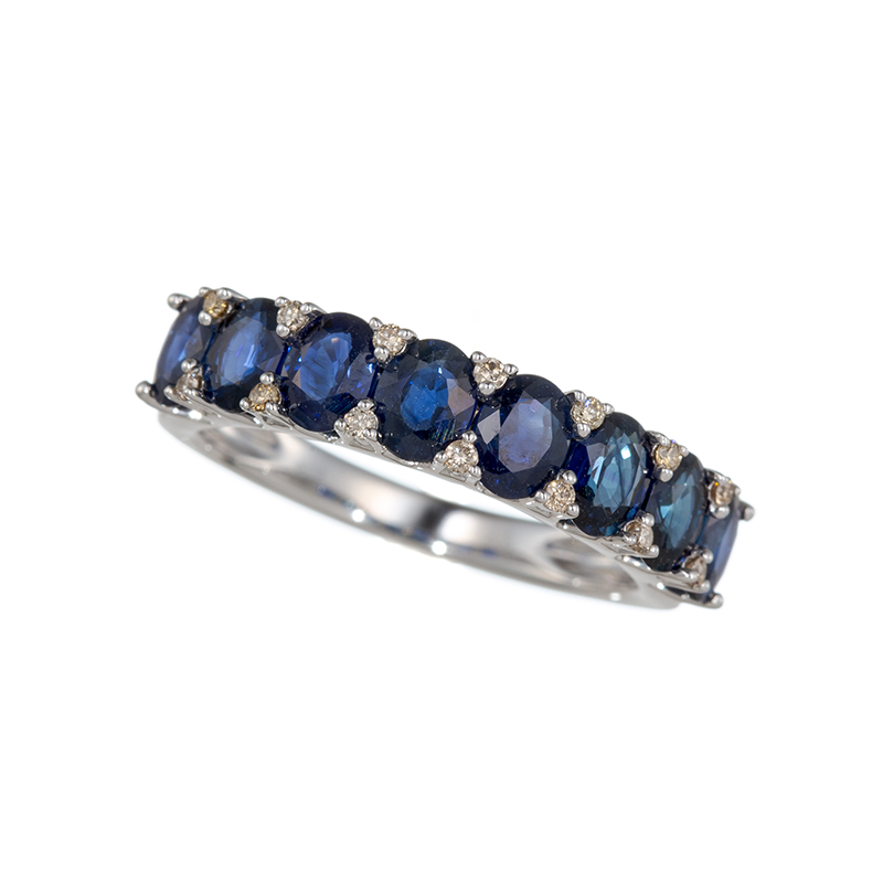 【最終価格】GSTV K18WG サファイア約2.25ct /BRD リング9号 5068227.jpg