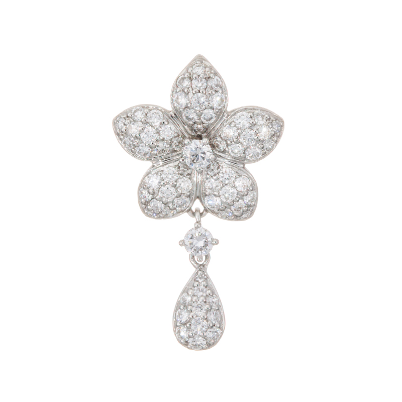 PT950 0.50ct ダイヤのネックレスです （PT950/PT850ダイヤモンド  