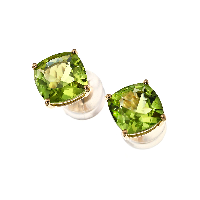 宝石ペリドット ピアス ピアス（スタッド・一粒） A.drop 通販