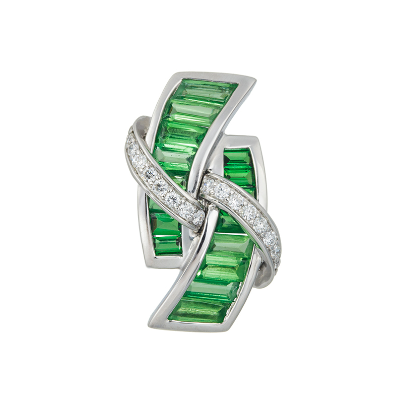 K18 WG ツァボライト ペンダントトップ （商品詳細 ｜ JEWELRY SQUARE）