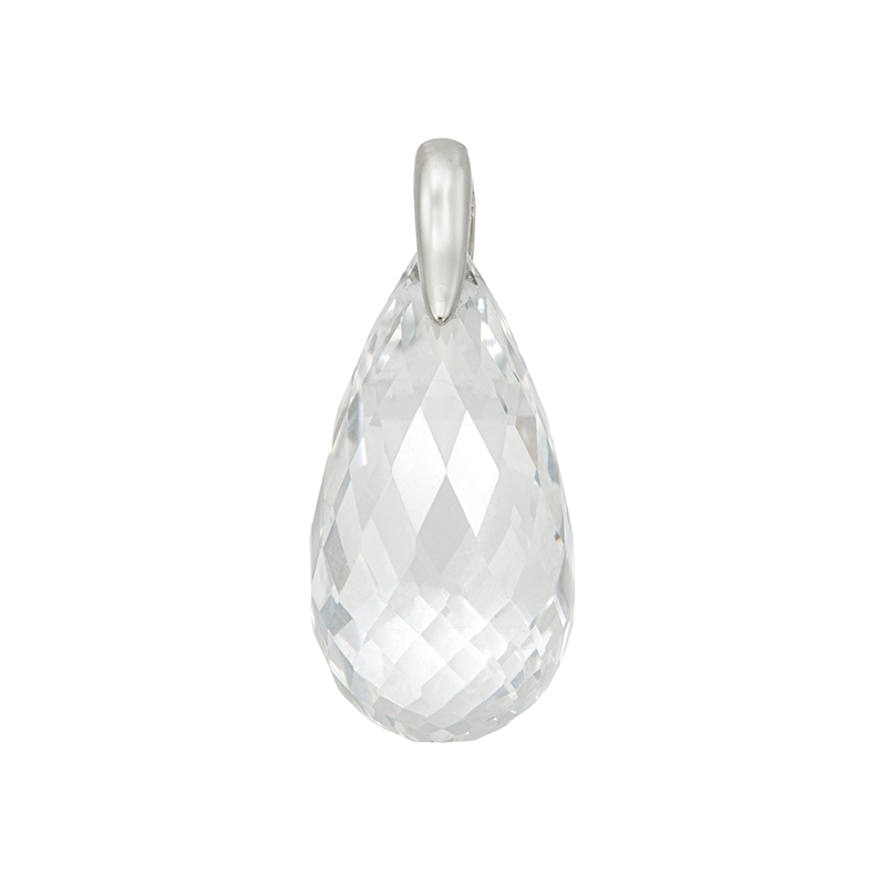 PT900 クォーツ ペンダントトップ QU 約10.00ct