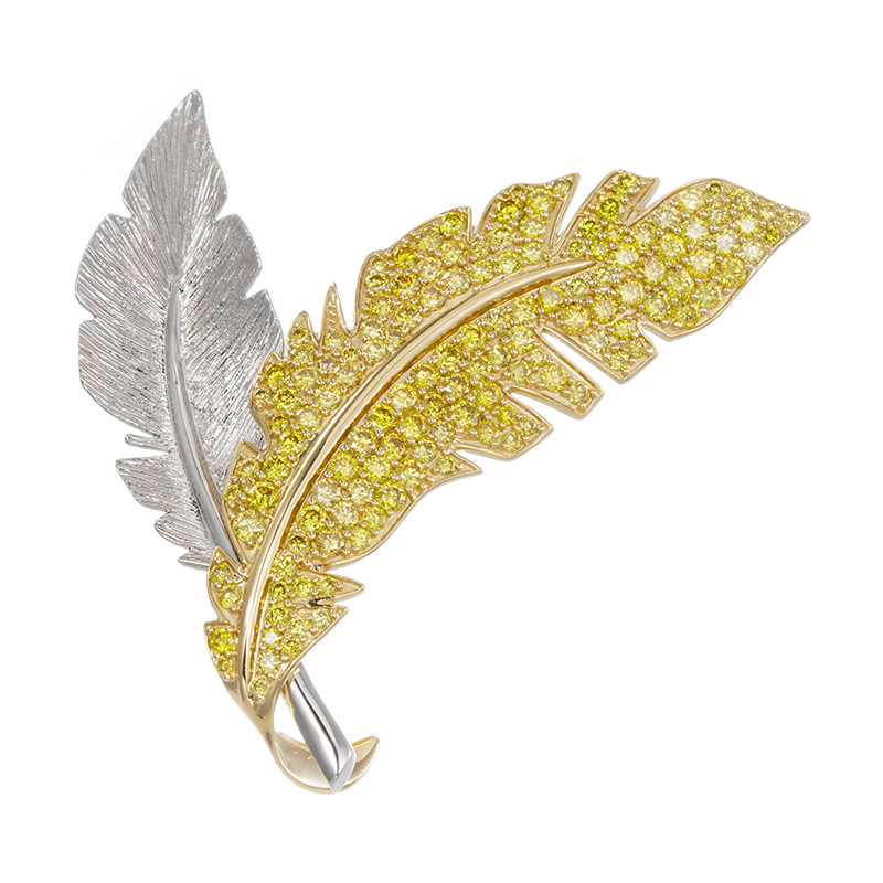 ジュエリー ダイヤ ブローチ ブランドオフ JEWELRY K18
