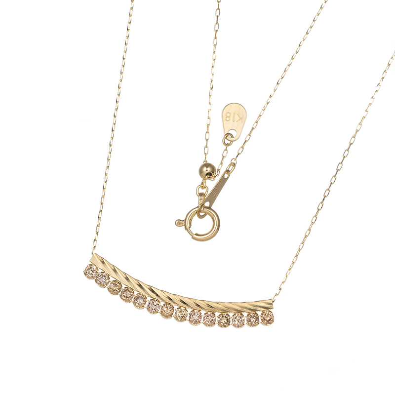 K18WG台 ダイヤモンド0.3ct スリーストーンペンダントヘッド K18WG台