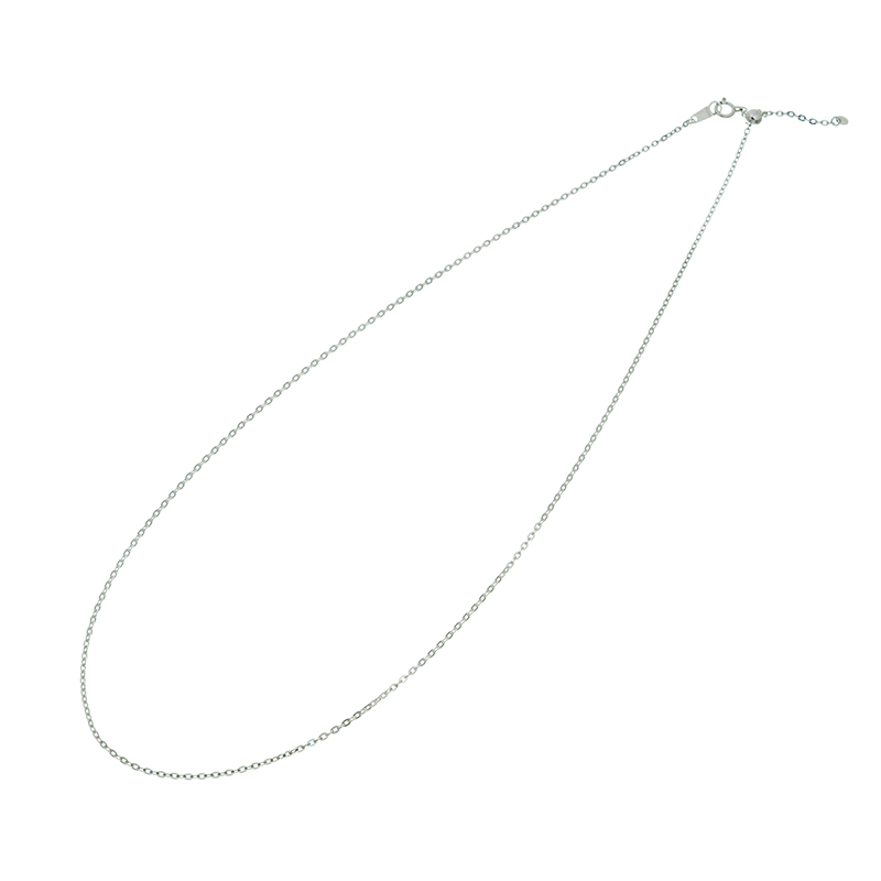 PT950 ラルチェチェーンネックレス 全長 約45cm 幅 約1.4mm 総重量 約3.4g