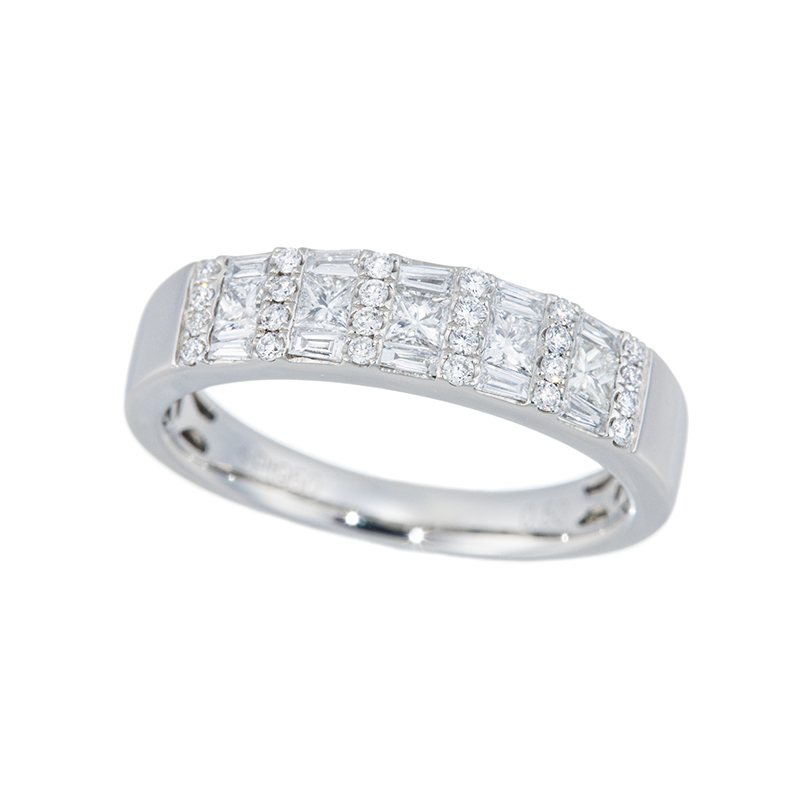 PT950 ダイヤモンド スパークル リング D 約0.50ct 