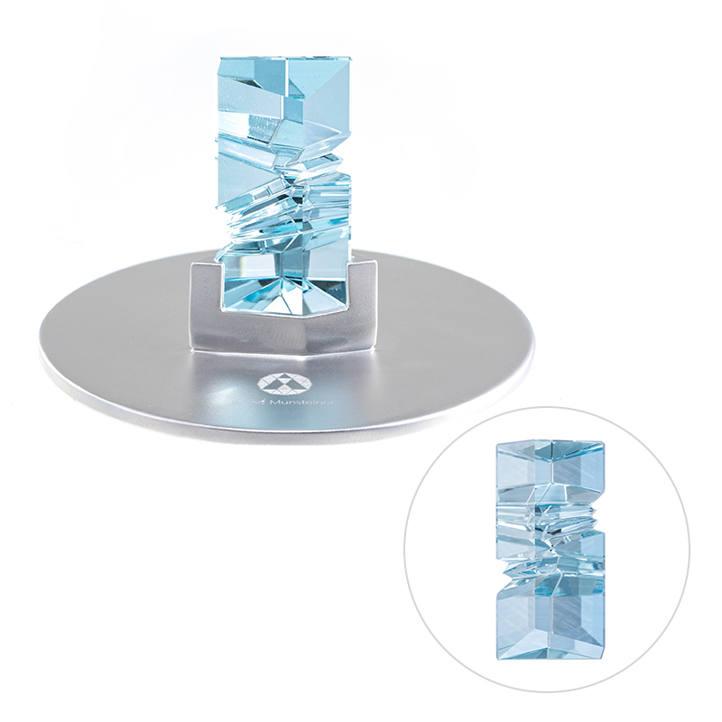 ベルント・ムンシュタイナー リフレクティングパースペクティブズカット アクアマリン ルース