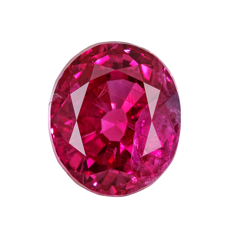 ミャンマー産パープリッシュレッドルビー ルース RB 3.96ct