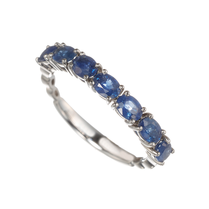 PT950 サファイア フレキシブル リング SA 約1.20ct
