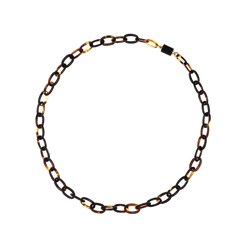 本べっ甲 チェーンネックレス