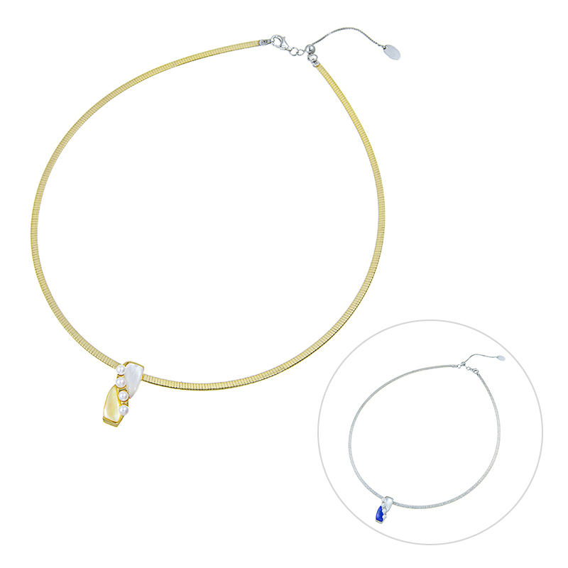 GSTV SV テリExcellent越物アコヤ真珠無調色白蝶貝 ラピスラズリ  