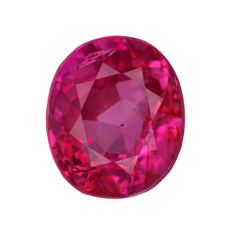 ミャンマー産非加熱インテンスピンキッシュレッドルビー ルース RB 0.877ct