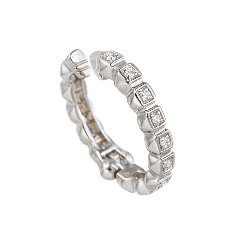 PT950 ダイヤモンド ピアリングシングルイヤーカフ D 約0.05ct 