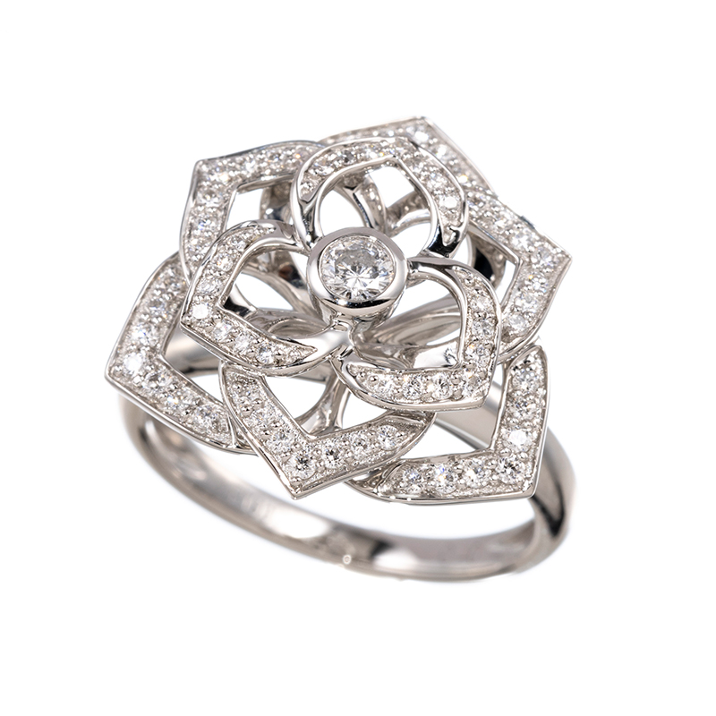 PT950 ダイヤモンド リング D 約0.40ct