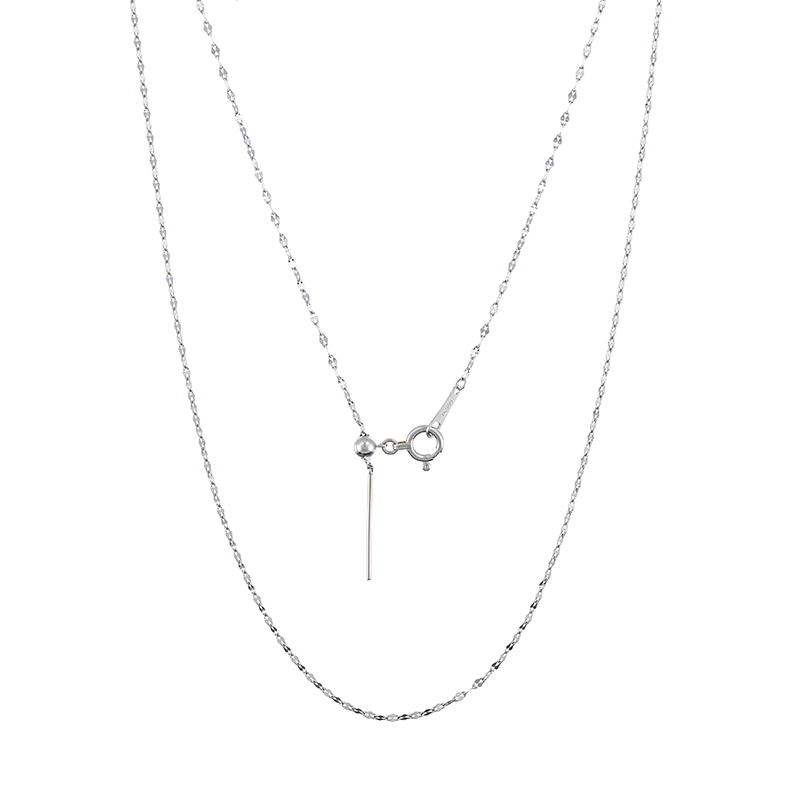 PT950 ファイニストペタル ネックレス 長さ：約45cm 重量：約1.1g