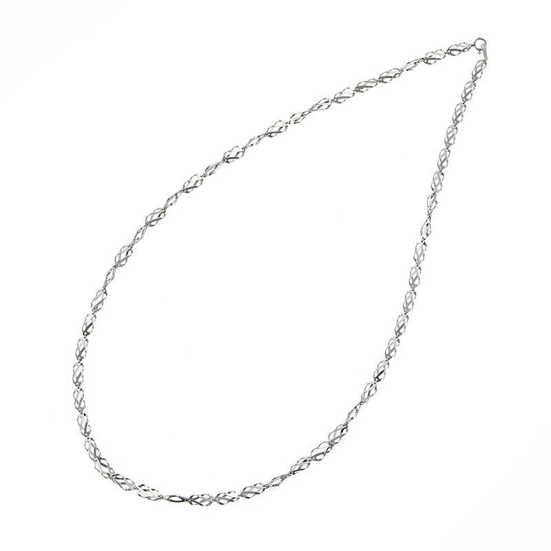 純プラチナ 木の葉デザイン ネックレス 長さ:約60cm 幅:約5.3mm 重量:約10.5g