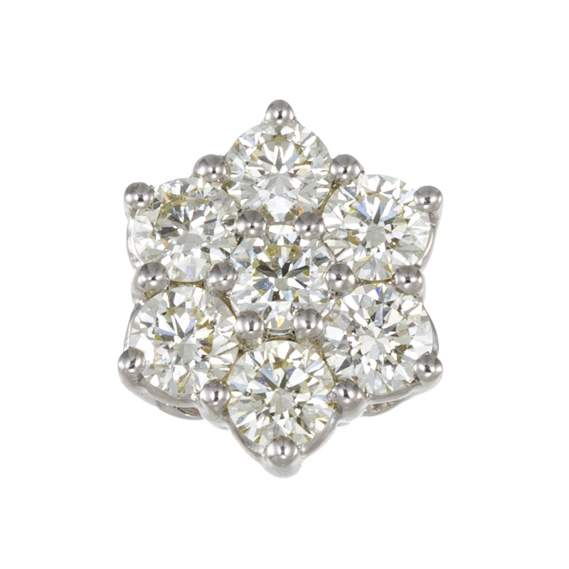 PT950 ダイヤモンド ペンダントトップ D 約0.45ct