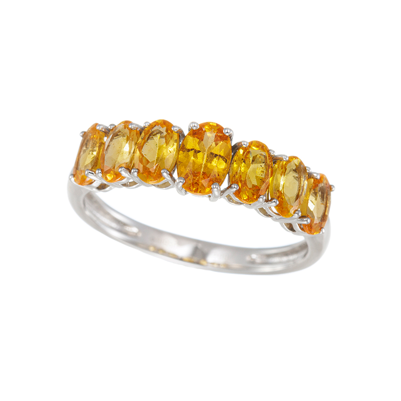 PT950 マンダリンガーネット リング GA 約2.00ct 
