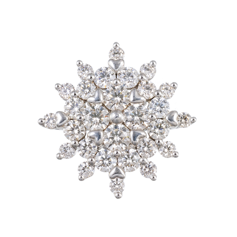 PT950 H＆Cダイヤモンド ペンダントトップ D 約1.00ct 