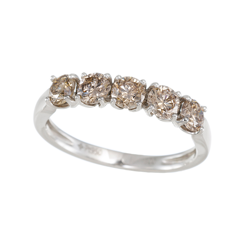PT950 ブラウンダイヤモンド リング BRD 約1.00ct