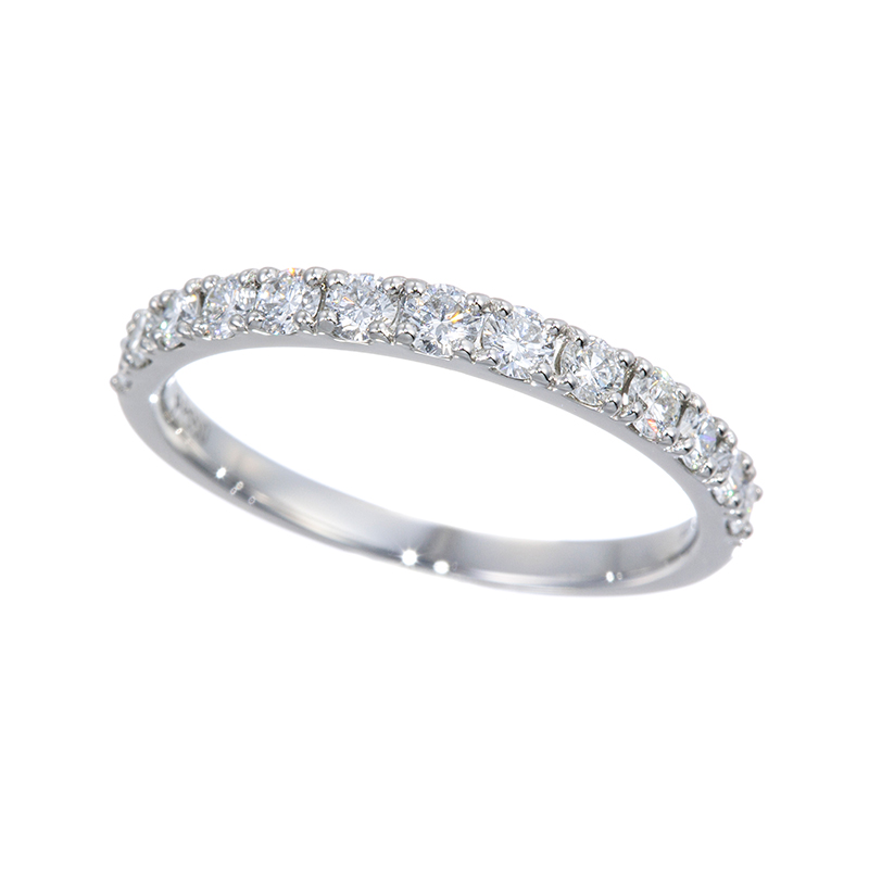 PT950 H&Cダイヤモンド(リリーダイヤカット) リング D 約0.50ct(LI)