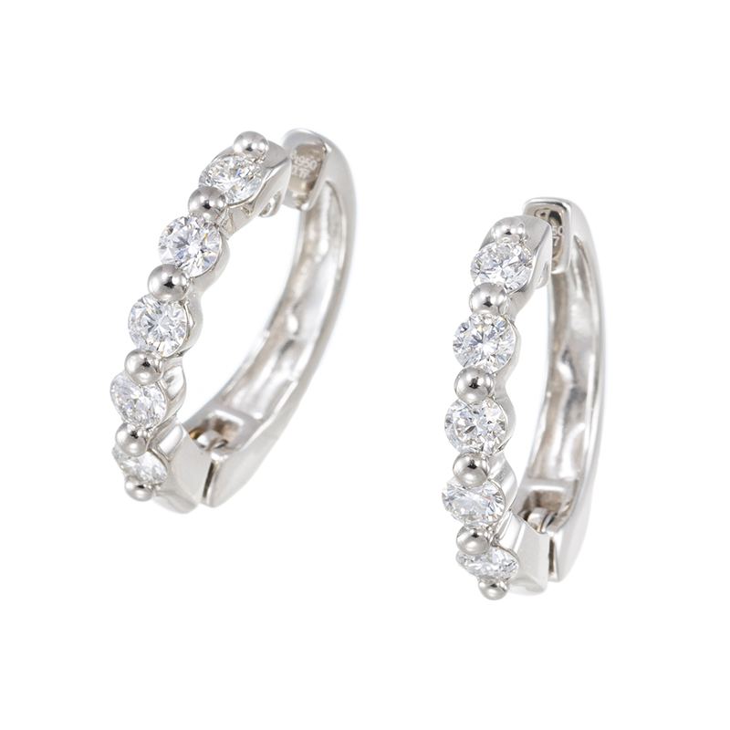 楽天市場】別格 PT ダイヤモンドピアス 0.15ct 片耳用 Gカラー