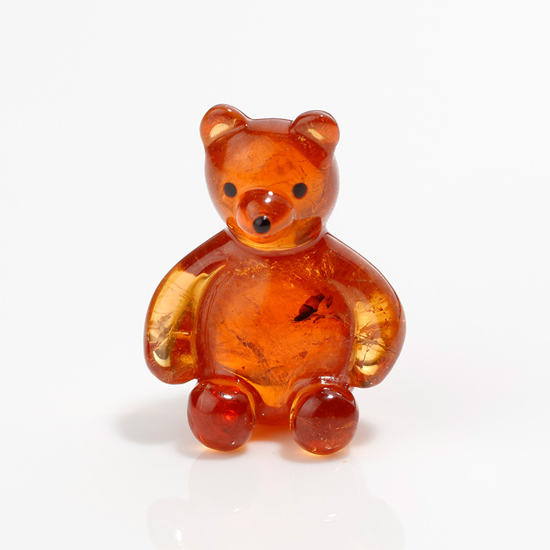 マティアス・ポストラー マンダリンガーネット 「クマ」 ルース GA 11.45ct