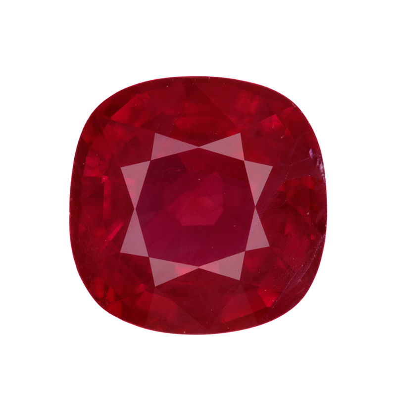 ミャンマー産ピジョンブラッドカラールビールース R 1.00ct GIA