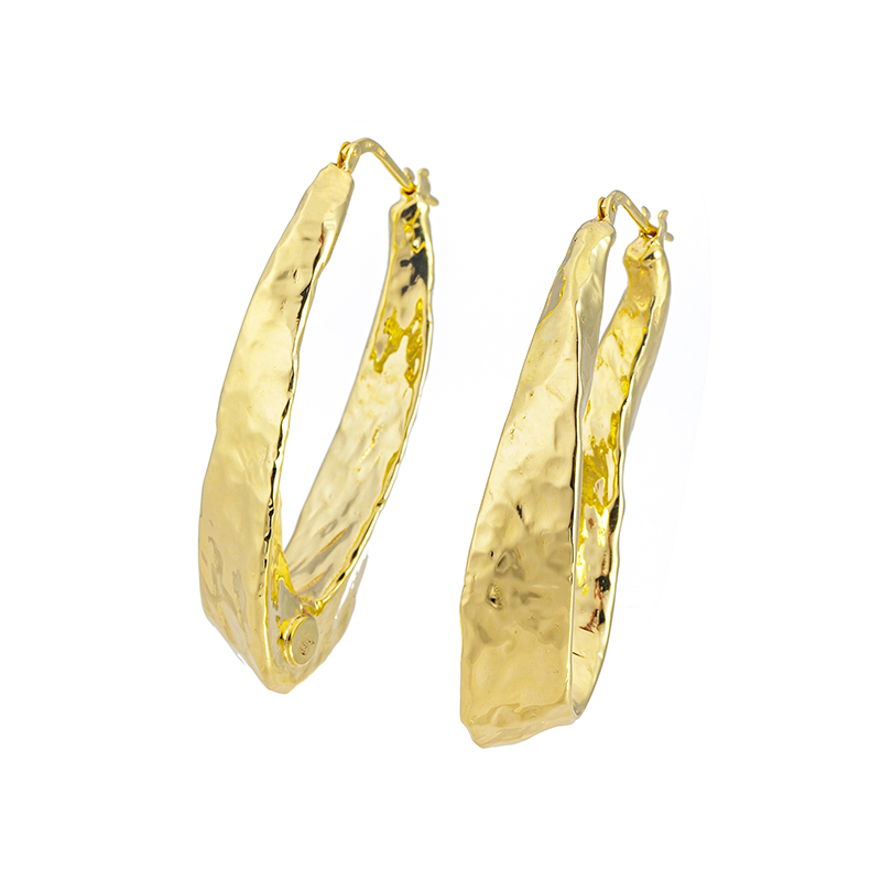 SV/K18YGエレクトロフォーミングピアスTRESPIGHE