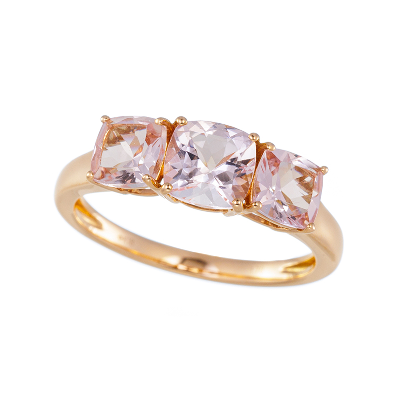 K18PG モルガナイト リング MOR 約1.70ct 