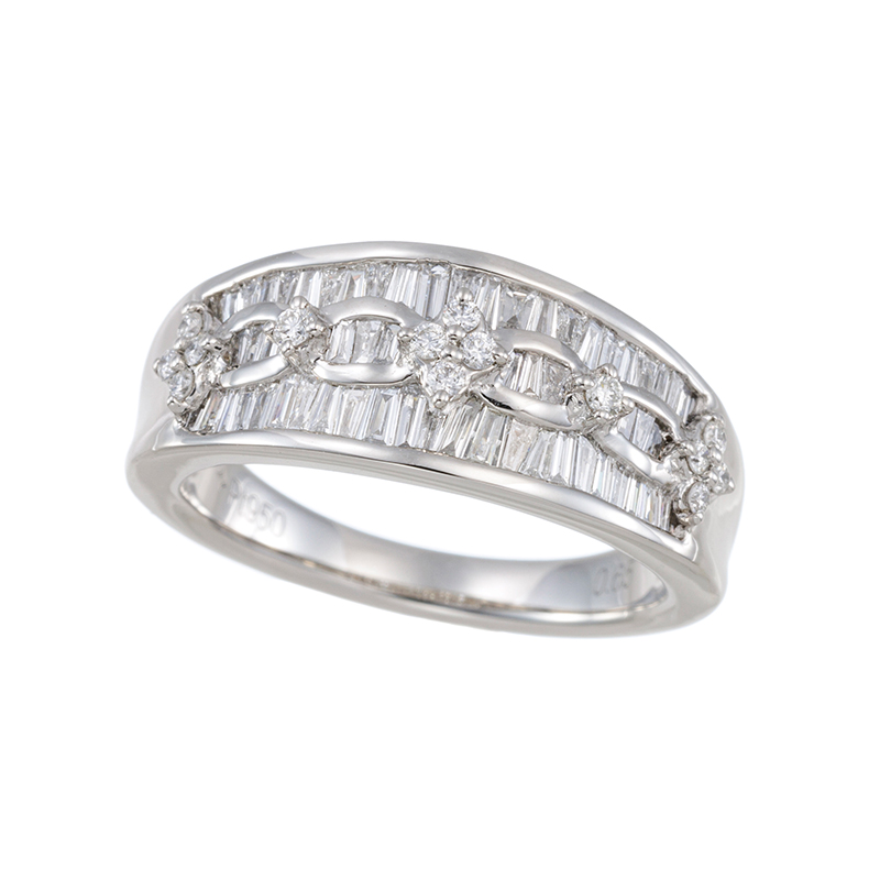 PT950 ダイヤモンド リング D 約0.65ct