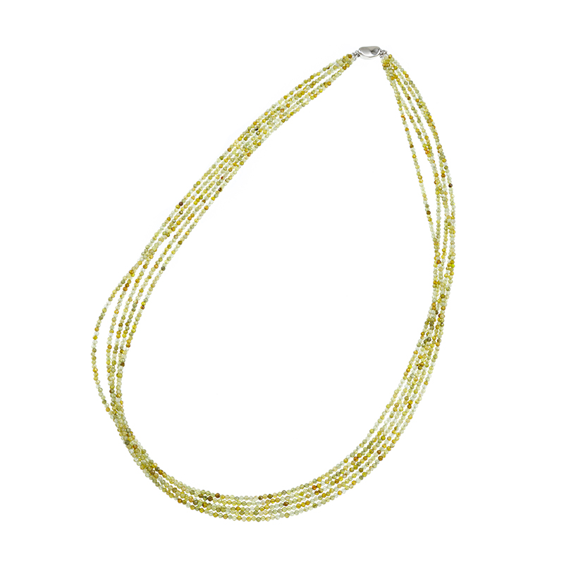 GSTV SV グロッシュラーガーネット 5連ネックレス GA 約165.00ct