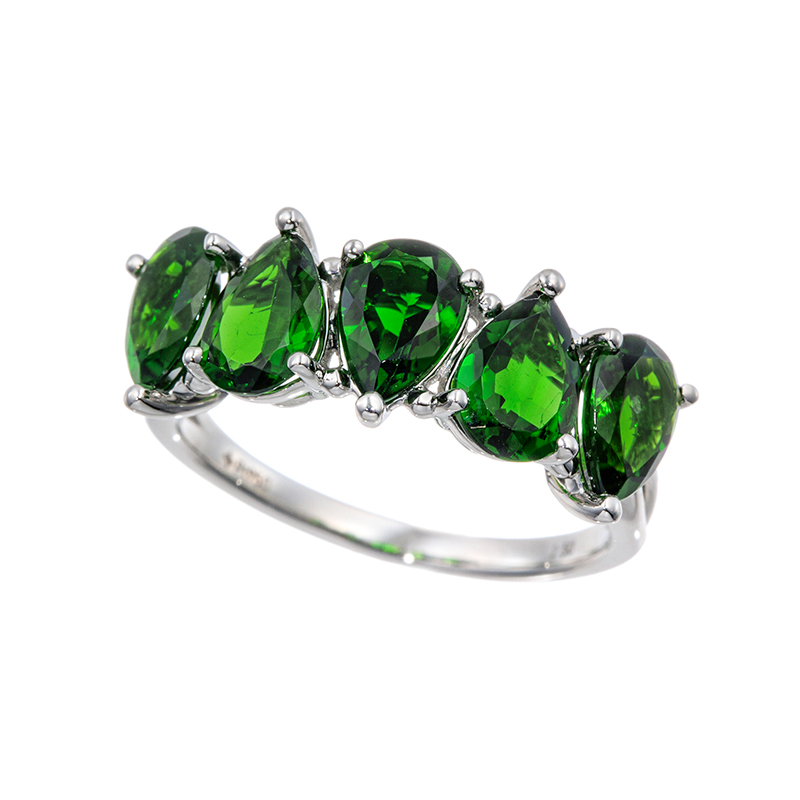 PT950 クロムダイオプサイド リング DI 約2.50ct 