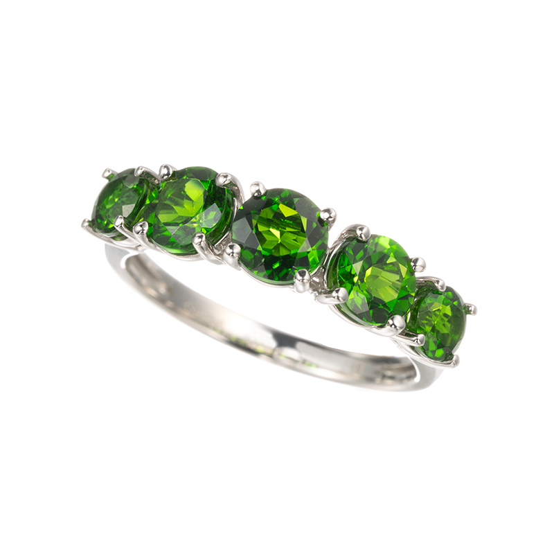 PT950 クロムダイオプサイド リング DI 約2.00ct