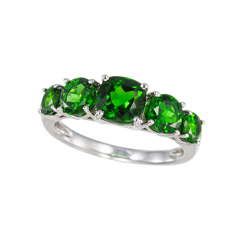 PT950 クロムダイオプサイド リング DI 約2.40ct 