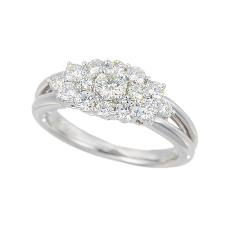 PT950 ダイヤモンド リング D 約0.80ct 