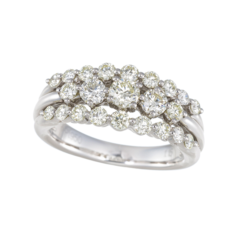 PT950 ダイヤモンド リング D 約1.15ct