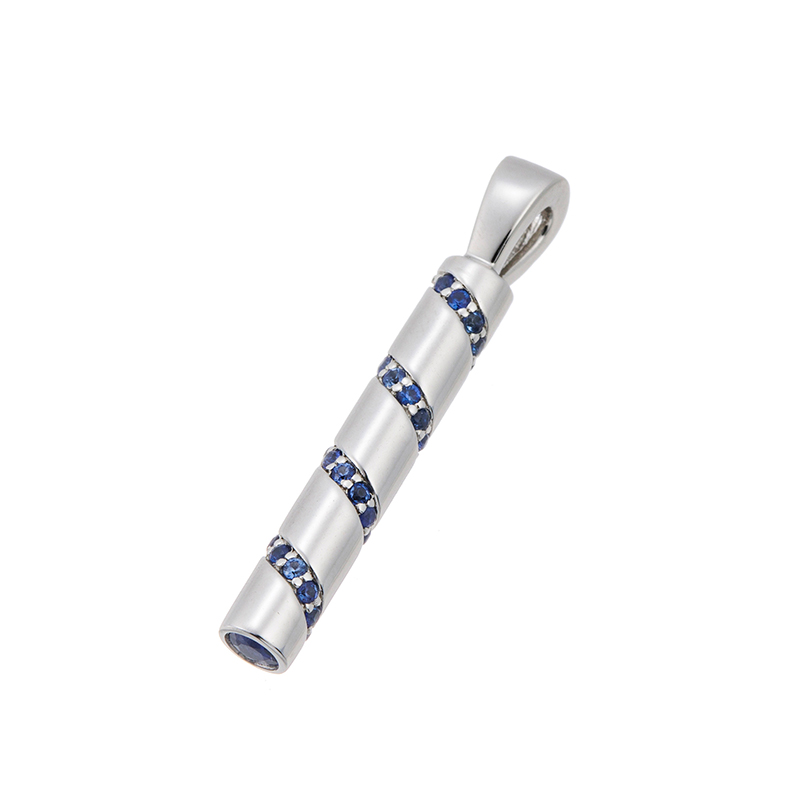 PT950 サファイア スピレット ペンダントトップ SA 約0.20ct