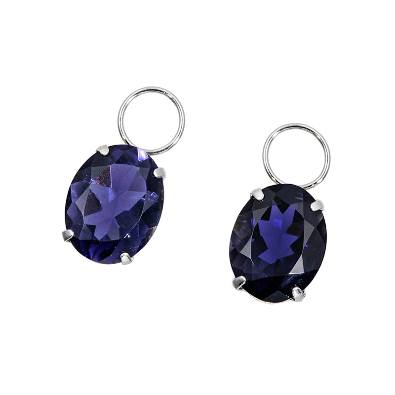 PT900 アイオライト チャーム IO 約2.20ct