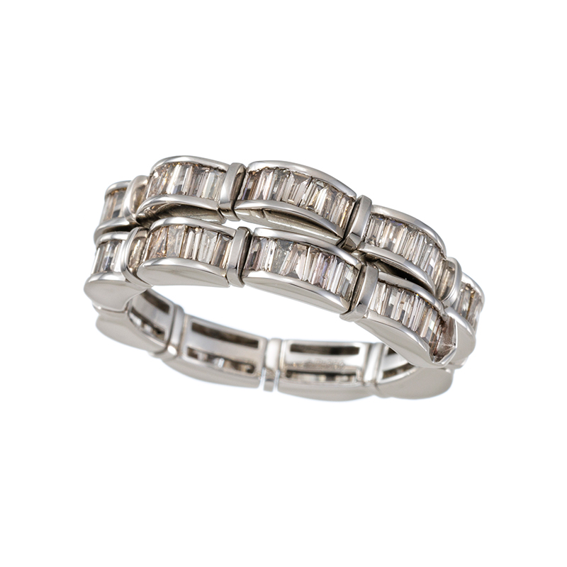 PT950 ブラウンダイヤモンド フレックスリング BRD 約0.95ct 15～20号