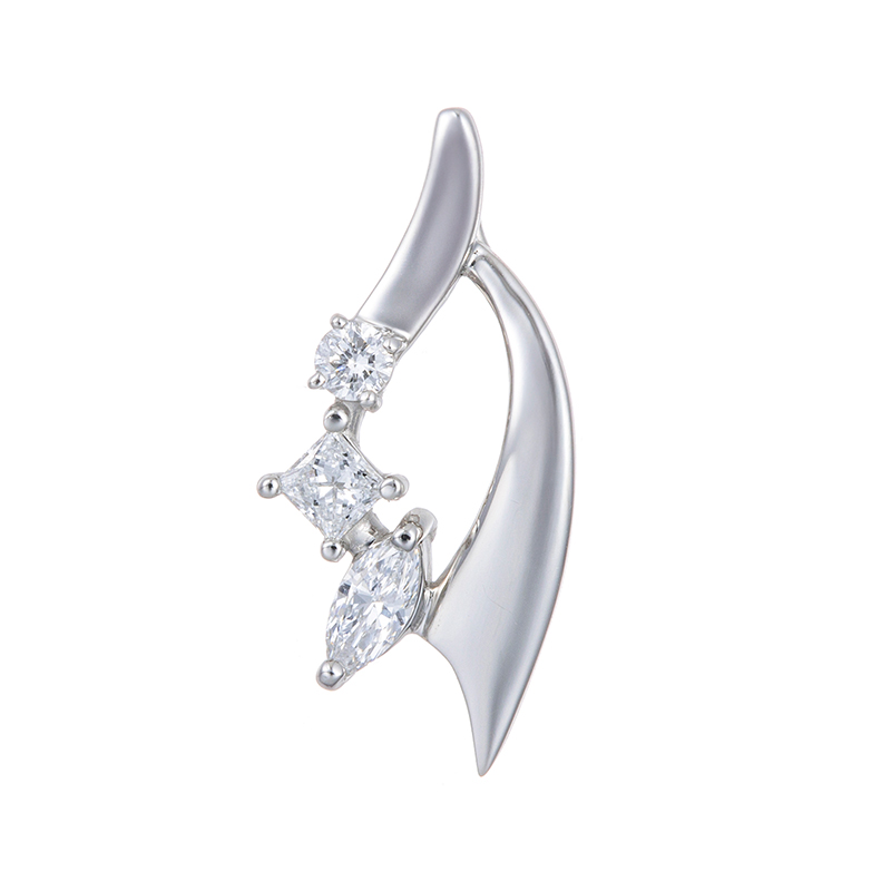 PT950 ダイヤモンド ペンダントトップ D 約0.15ct