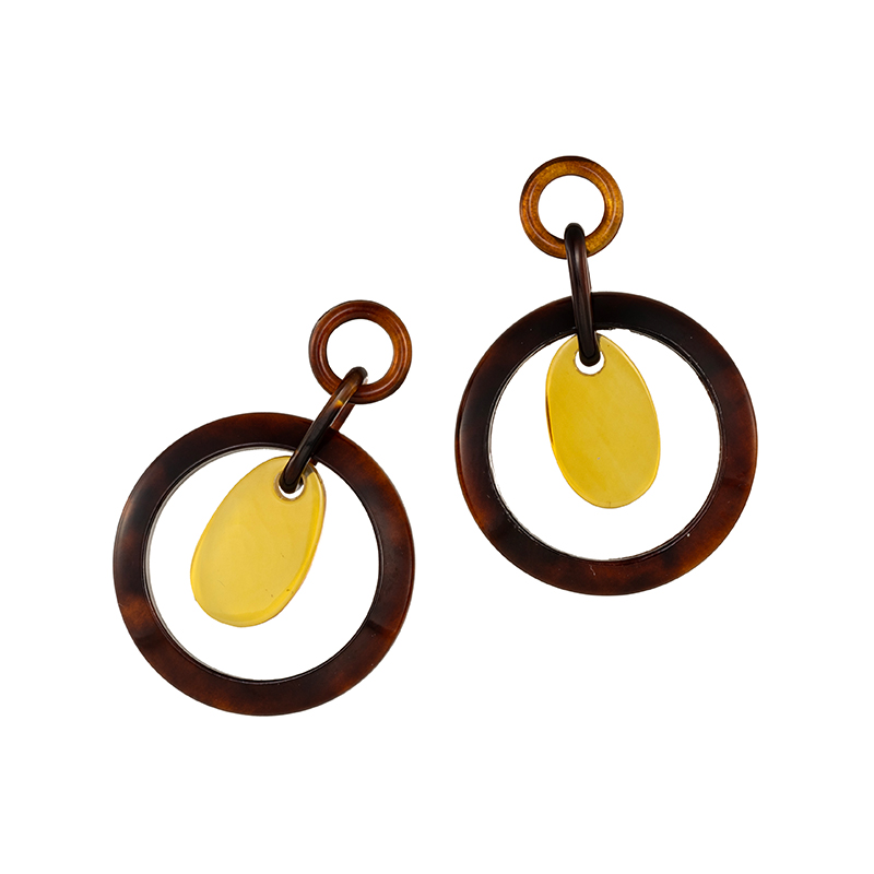 本べっ甲 ぶら下がり チャーム