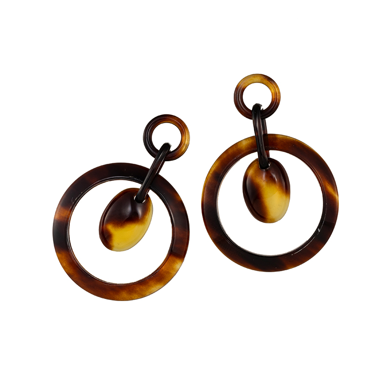 本べっ甲 茨布 ぶら下がり チャーム