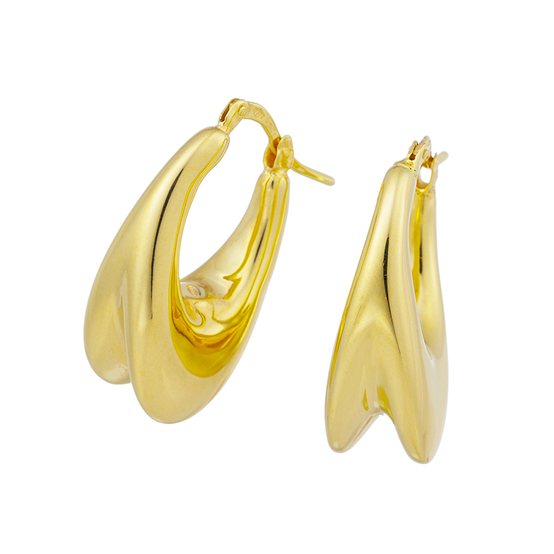 SV/K18YGエレクトロフォーミングピアスTRESPIGHE