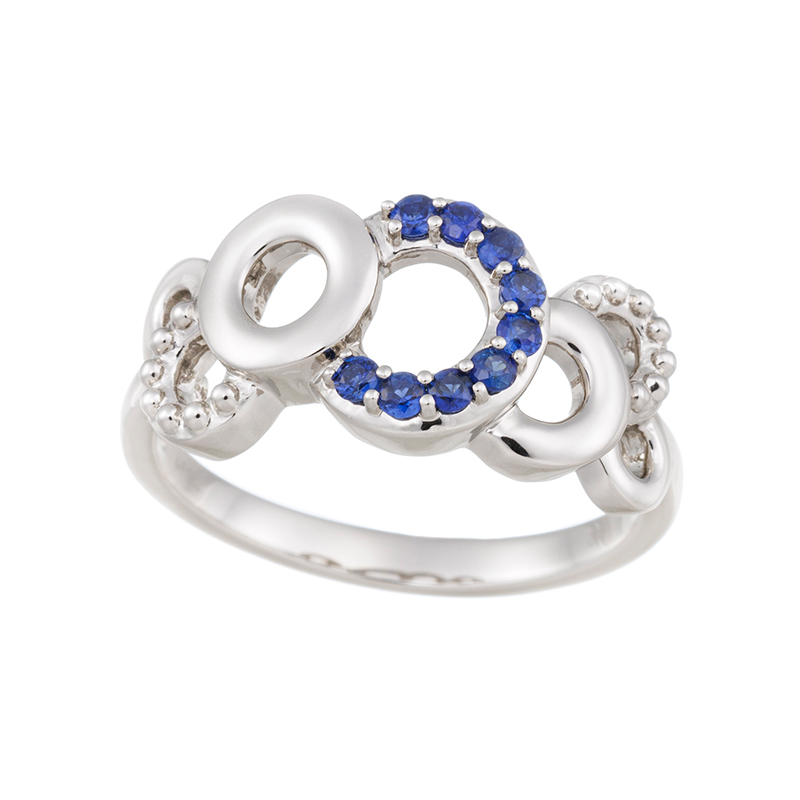 PT950 サファイア リング SA 約0.15ct