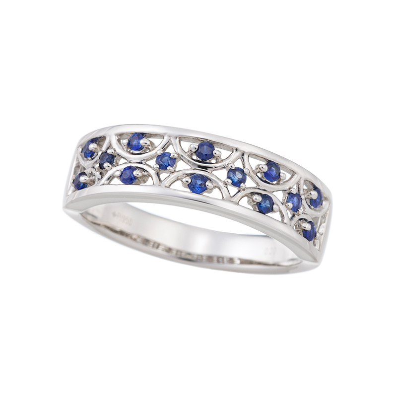 PT950 サファイア リング SA 約0.20ct 