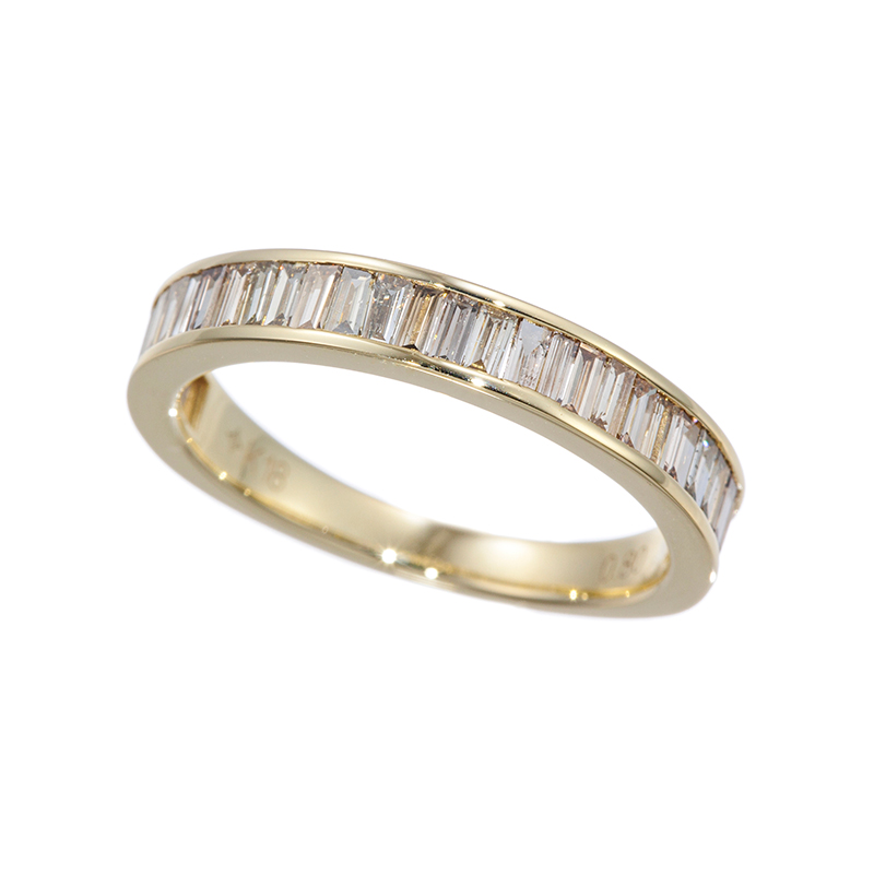 K18YG ブラウンダイヤモンド リング BRD 約0.80ct 