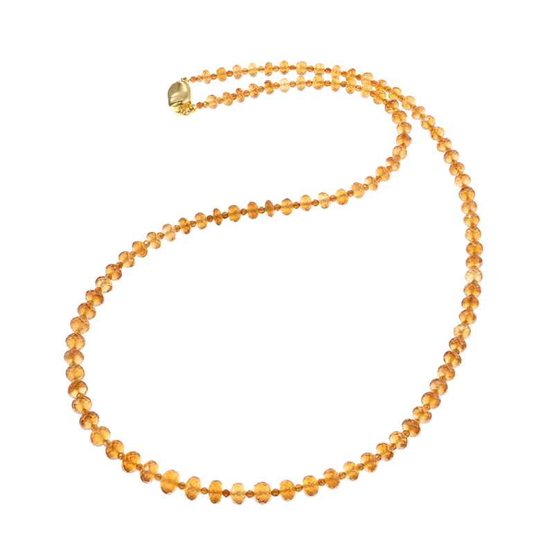 SV ヘソナイトガーネット ネックレス GA 約95.00ct