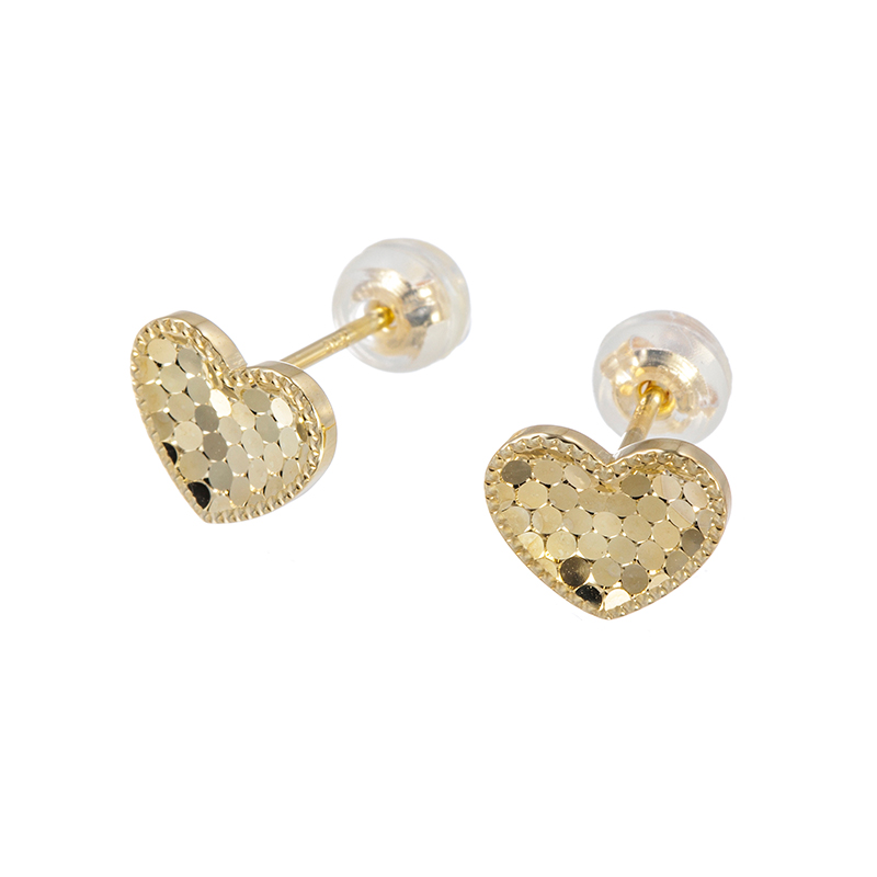 K18YG ピアス 約0.8g
